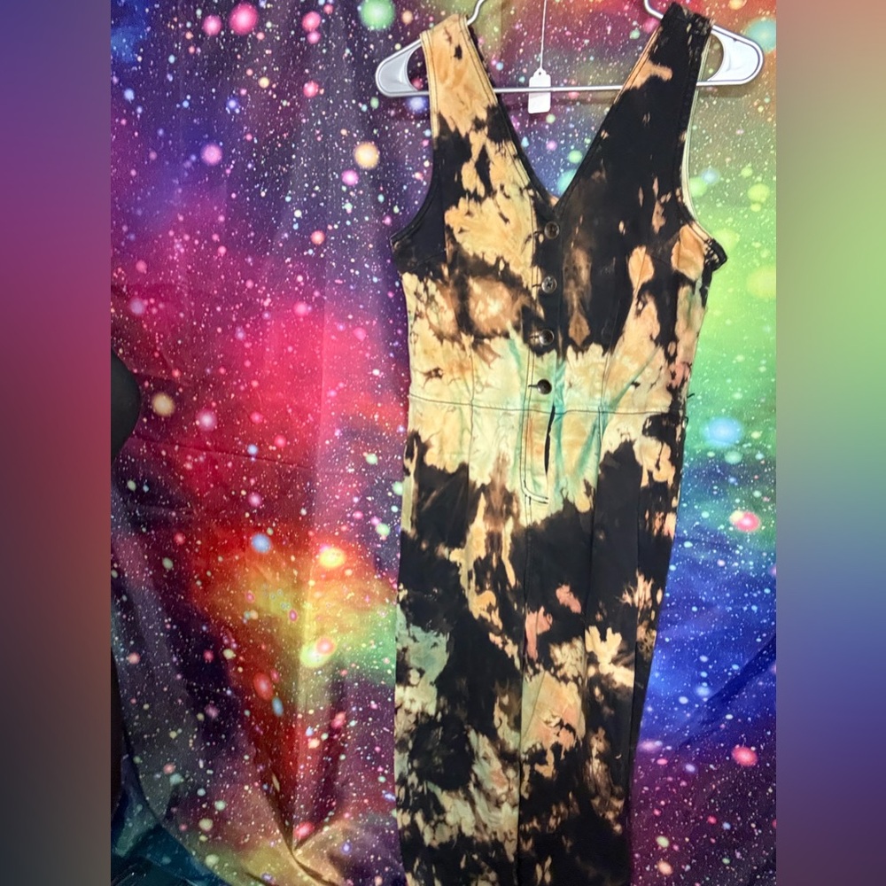 Universal Thread Black and Tan Jumpsuit